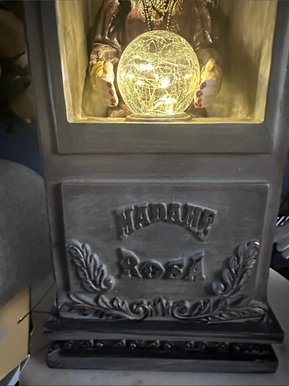 Halloween Madame Rosa Psychic booth